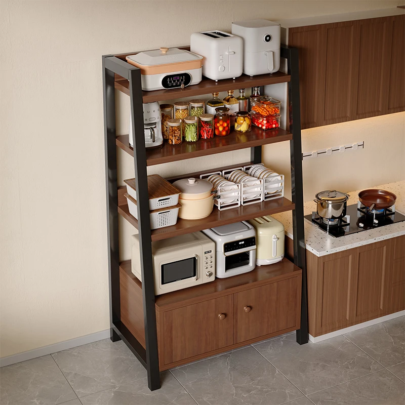 kitchen-multi-layer-stand-rack-microwave-oven-baking-oven-storage-shelf-home-multi-functional-storage-cabinet-trapezoidal-shelf