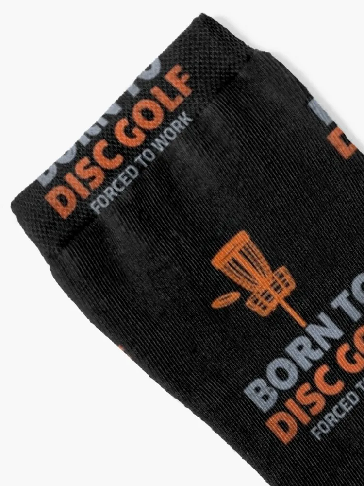 Born To Disc Golf Forced To Work Vintage Socks valentine gift ideas moving stockings funny gift Socks Man Women's