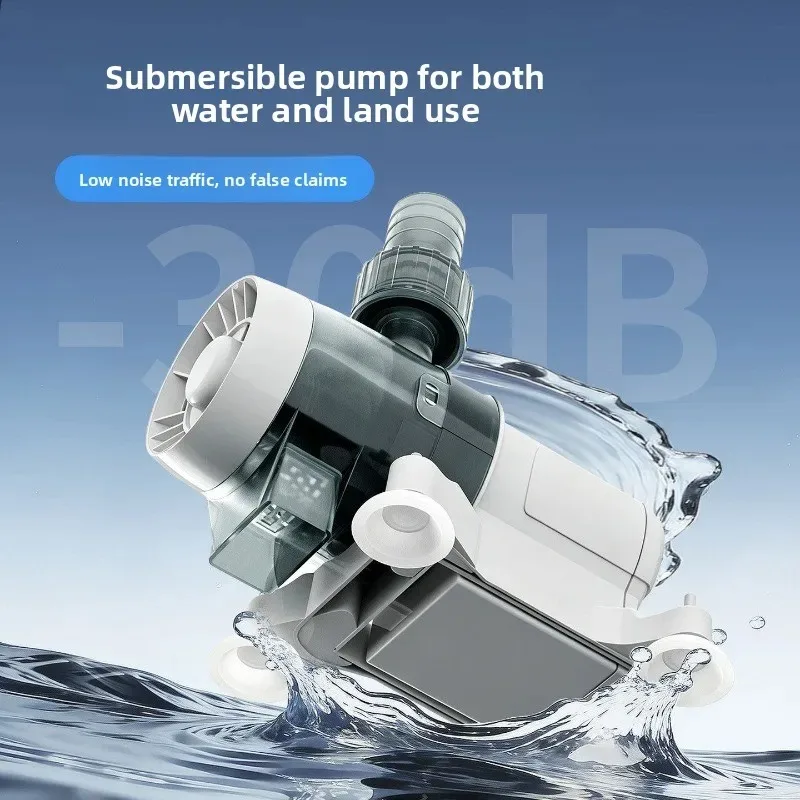 Fish Tank Water Circulating Filter Submersible Silent Small Amphibious Bottom Suction Side Suction Large Flow