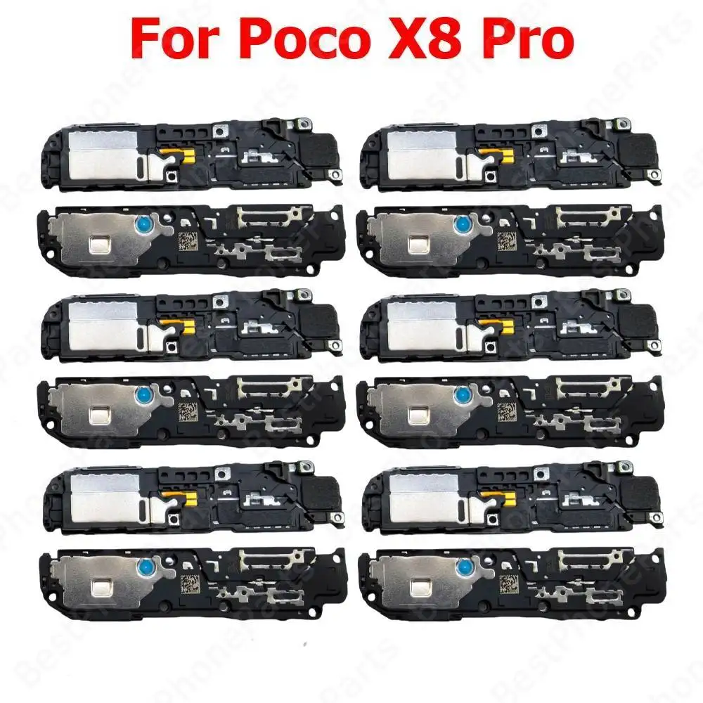 Loudspeaker For Xiaomi Poco X8 Pro X8Pro Loud Speaker Buzzer Ringer Sound Module Mobile Phone Spare Parts