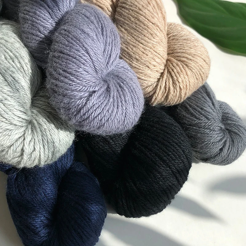 55g Hank Super Soft 100% Cashmere Yarn Dk Weight Hand Knitting Crochet Colored DIY Sweaters Shawl Scarves Baby Clothes