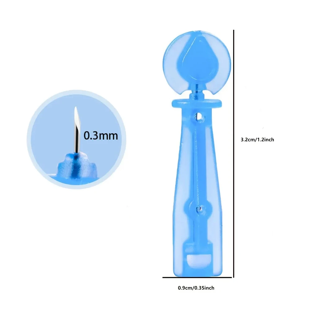 150pcs Disposable Acne Needles Closed Comedones Acne Needles Tools Acne Blackhead Remover Needles Ultra Fine Cleaning Tools