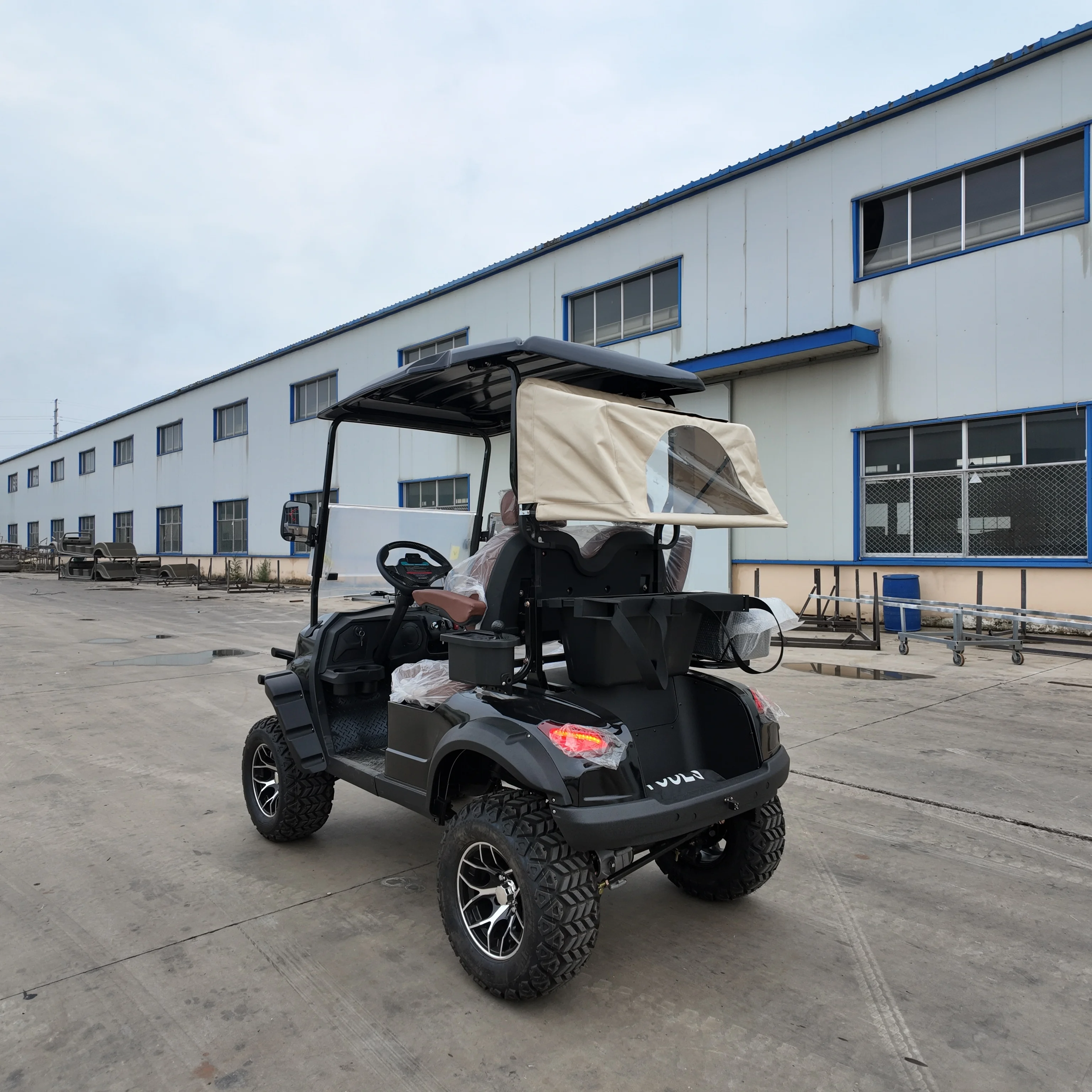 2025 KGolf Cart MD Four-wheel Tourist Attraction Hotel Patrol Car  Off-road Electric Golf Cart
