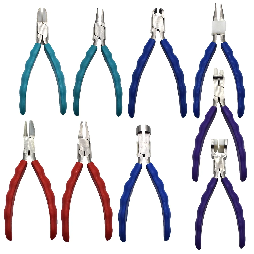 High Quality 9PCS Jewelry Pliers Kits 6PCS Screwdrivers Set With Stand For Jewelry Making DIY Tool Accessories