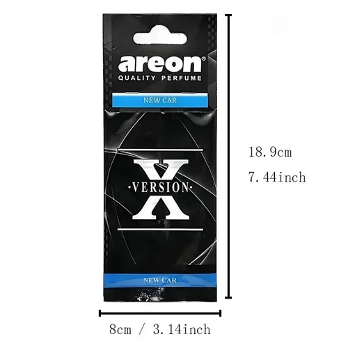 Imagen 2 del producto Ambientador colgante para Interior de coche, versión X, Perfume de té Natural para decoración del baño del hogar, 2-80 Uds.