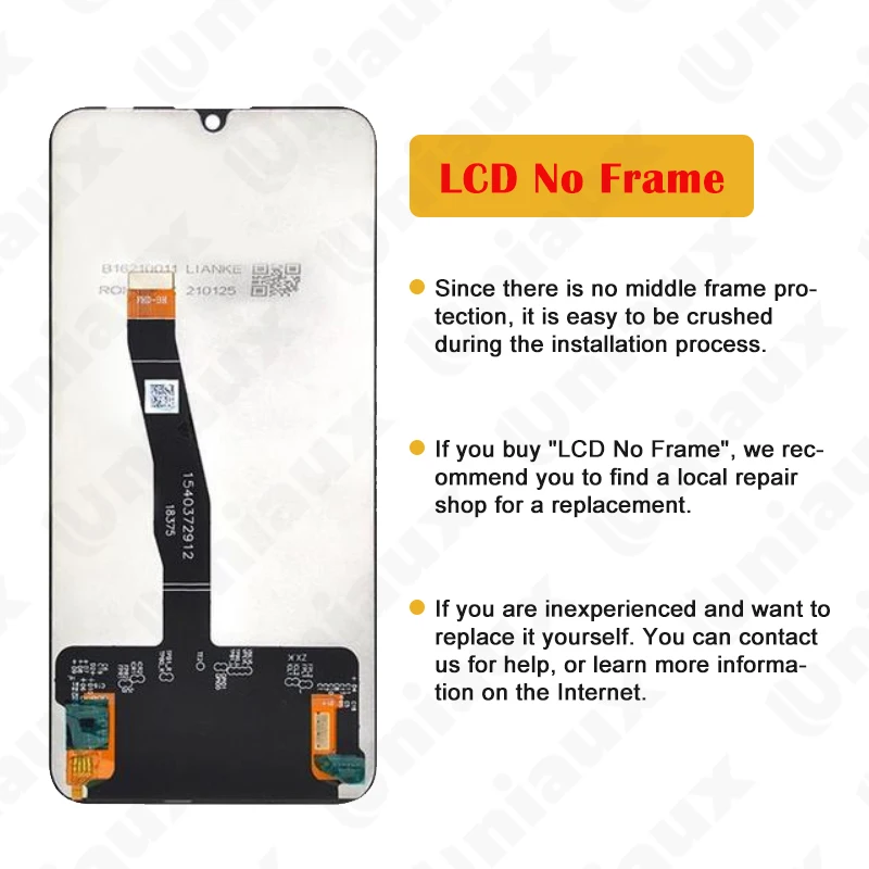 For Honor 10 Lite Mobile Phone LCD Screen Display assembly Touch Screen LCD Panel Replacement