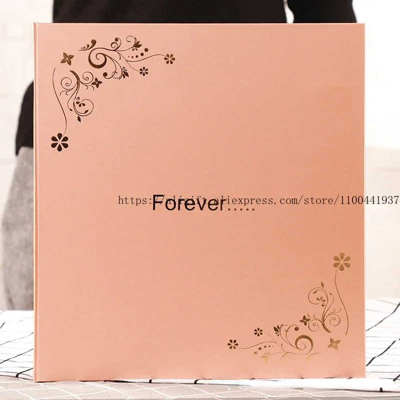 18Inch DIY Viscose Craft Photo Album Paste Family Baby Memory Sticky Type Book Home Decor Birthday Gift for Wedding Travel
