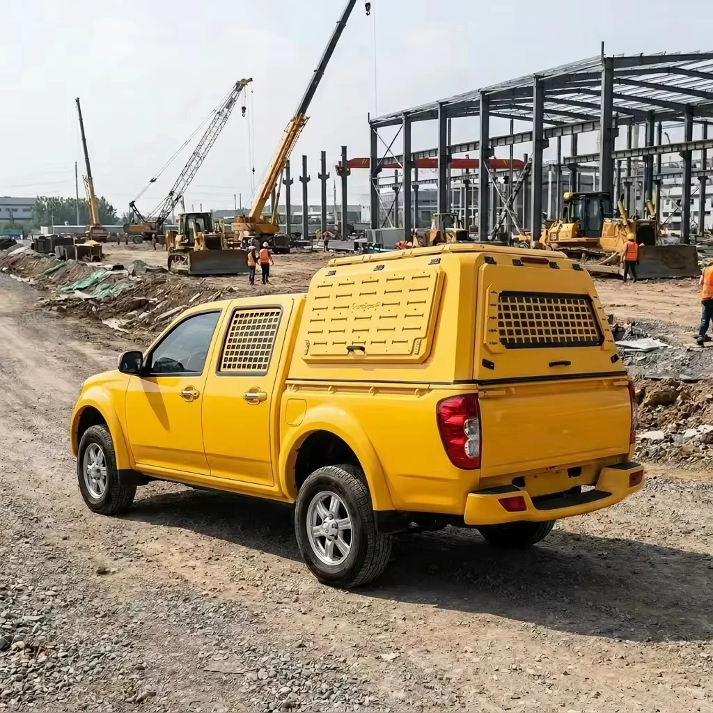 Professional Aluminum High Roof Pickup Canopy for Great Wall Wingle 6 GWM Steed 6 Customized Heavy Duty Waterproof Truck Topper
