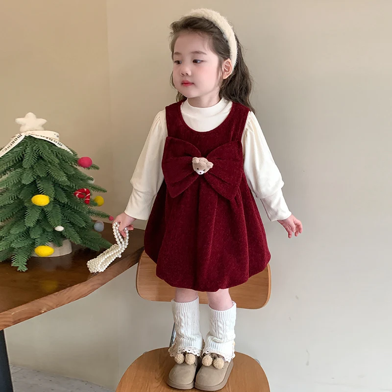 conjunto-de-fiesta-de-navidad-y-ano-nuevo-para-ninas-de-18-a-8-anos-conjunto-de-2-piezas-de-pana-roja-vestido-sin-mangas-forrado-de-terciopelo-camisa-blanca-para-bebe