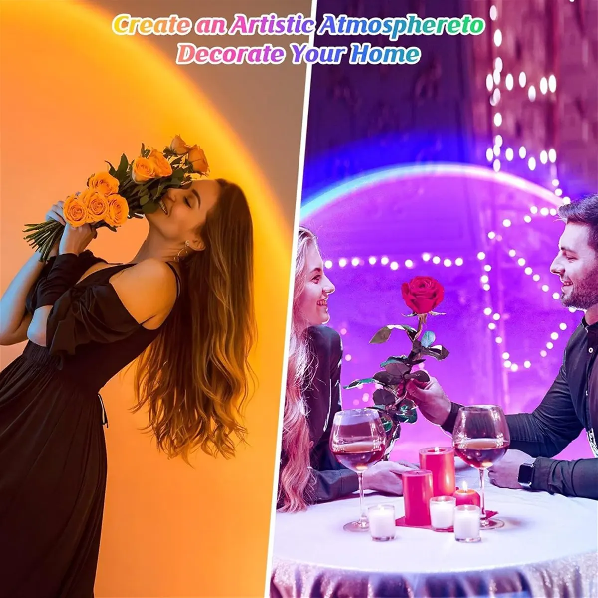 T83C NEW  Galaxy Projector, Nebula Cloud Lights with Sunset Lamp,Remote Control Galaxy Light, LED Nebula Night Light Projector