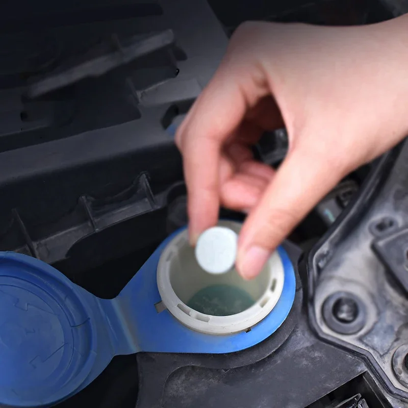 Windshield Washer Effervescent Tablets Concentrated Glass Cleaner Car Wiper Detailing Universal for SUV Truck Vehicle Window