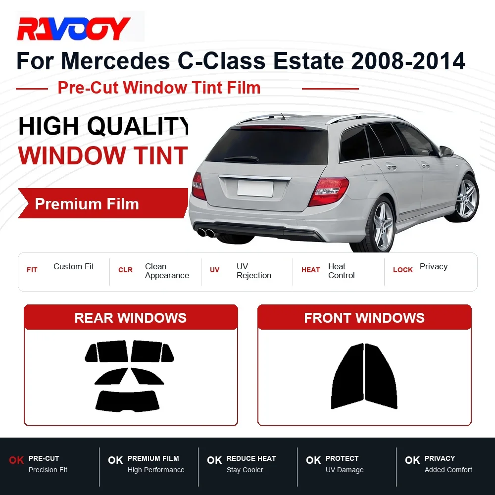 premium-pre-cut-window-tint-for-mercedes-c-class-estate-2008-2014-front-rear-windows-uv-heat-rejection-privacy-film