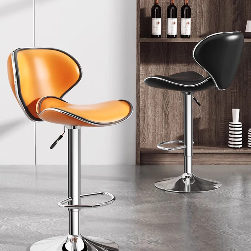 Waiting Swivel Bar Stool Industrial Library Design Metal Bar Chairs European Lounge Cadeira Ergonomica Restaurant Furnitures