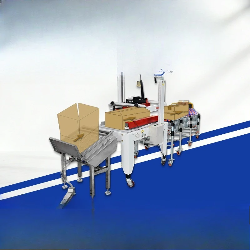 Sealing machine Adjustable sealing machine Left and right drive One-word sealing and packing machine