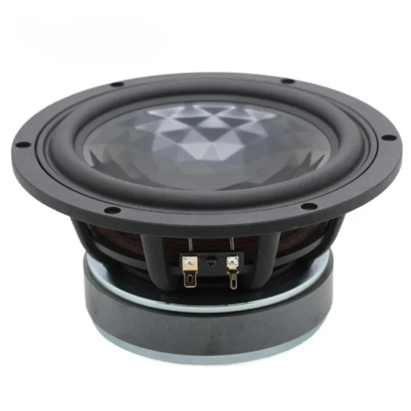 SOTAMIA 1Pcs 6.5 Inch Mid-subwoofer 4 Ohm 60W-180W 35 Core Aluminum Frame Midrange Bass Speaker DIY Subwoofer Bookshelf Speaker