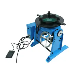 HD-50 50KG Heavy Duty Welding Positioner Rotary Welding Turntable Table Weld Positioning Equipment with Lathe Chuck WP200