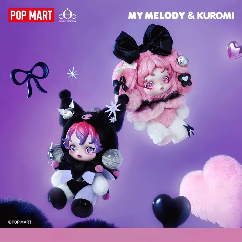 

New Hot Selling Genuine In Stock Popmart θ Skullpanda Pendant Figurines Surprise Blind Box High Quality Bags Pendant Gifts