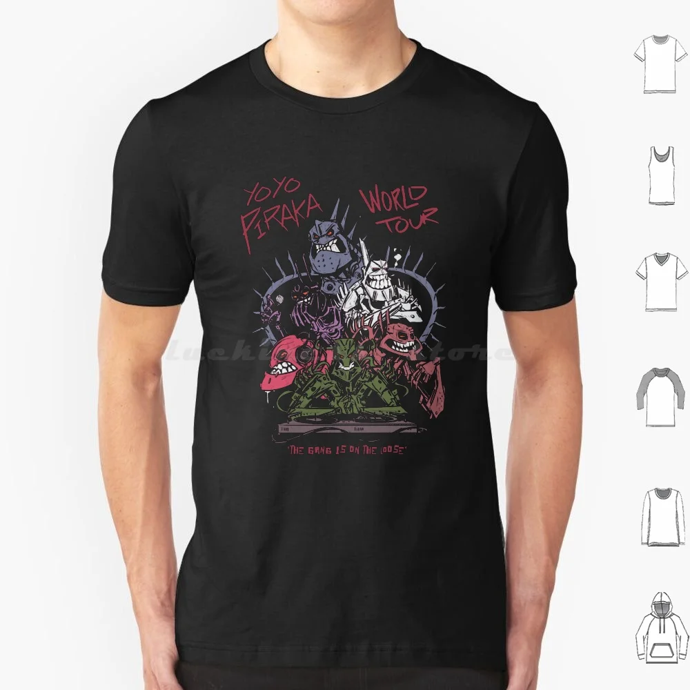 Piraka Rap Album-camiseta negra Variant de gran tamaño, 100% algodón, Bionicle, Barraki, Eldritch, Toa, Robot, Bionicle, Toa, Mata