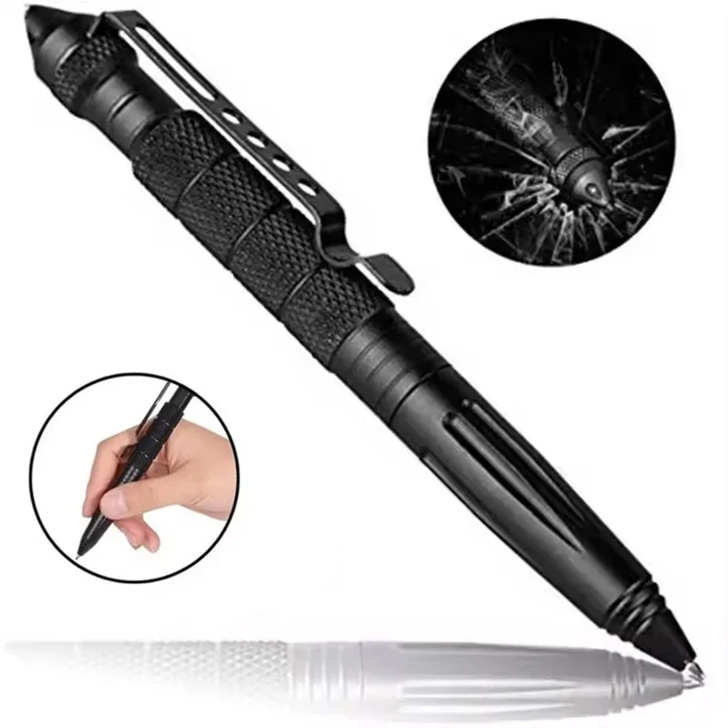 Multifunction Military Tactical Pen Professional Self Defense Pen Outdoor Security Carry Tool For Outdoor Camping Travel Tools