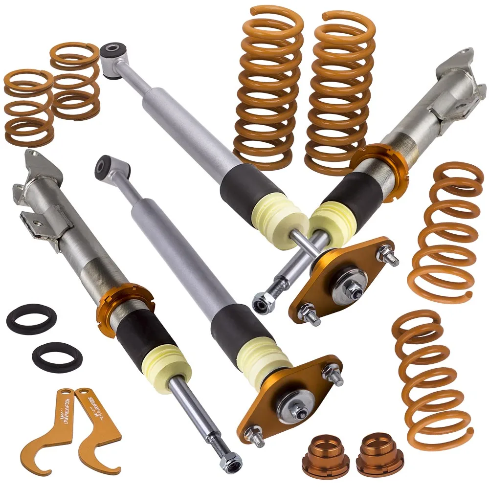 Coilover Suspension Struts For Dodge Magnum R/T 5.7L V8, RWD, Wagon 2005-2008 Adjustable Shock Absorber Struts Springs Kits