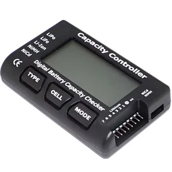 RC Cellmeter 7 Digital Battery Capacity Checker Voltage Tester for LiPo Li-ion Cell Meter Controller Tester RC Hobby