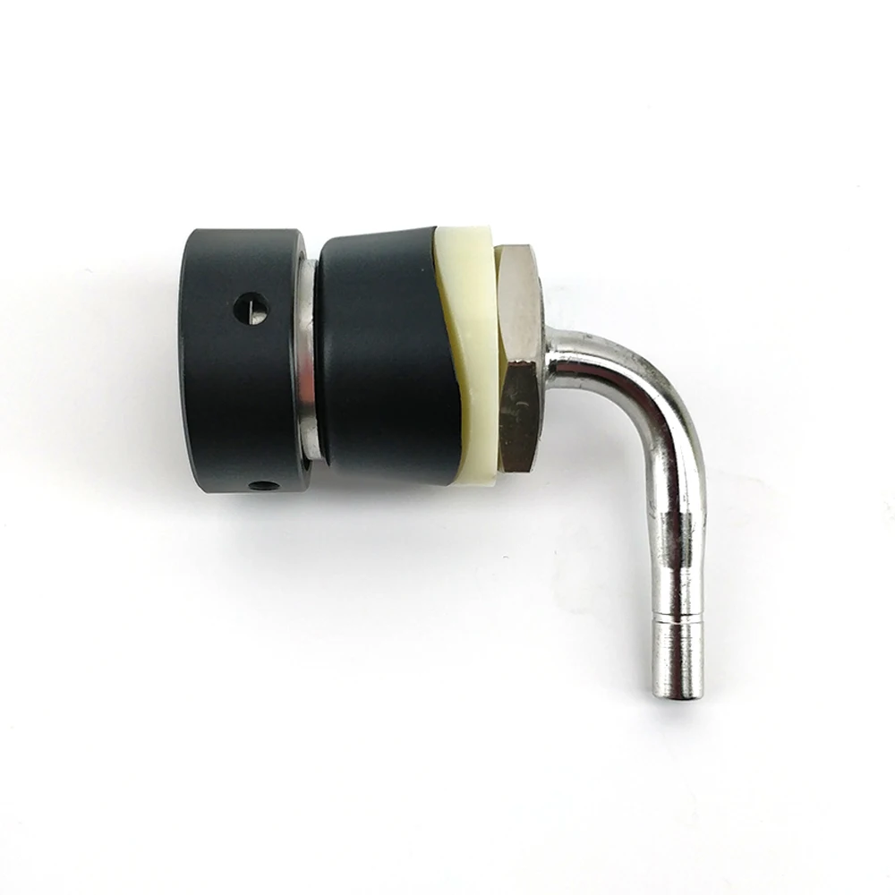 KegLand NUKATAP SS Short Shank Kits Beer Faucet Shank with Plastic Connector Kitchen Supply Home Brewing