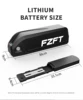 Fzft-電動自転車用バッテリーカートリッジ,52vバッテリー,30a,USB充電,bms,オリジナルの21700リチウムイオンバッテリー,1000w,18650, 48v,25ah 2