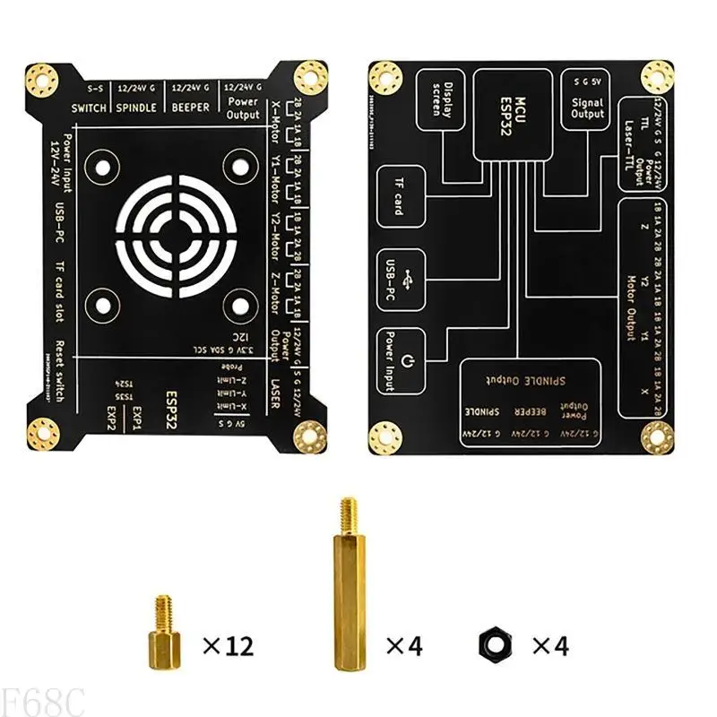 

AP28 MKS DLC32 Mainboard Offline Controller 32bits 240Mhz ESP32 WIFI 8M Flash for Desktop - Engraving Machine