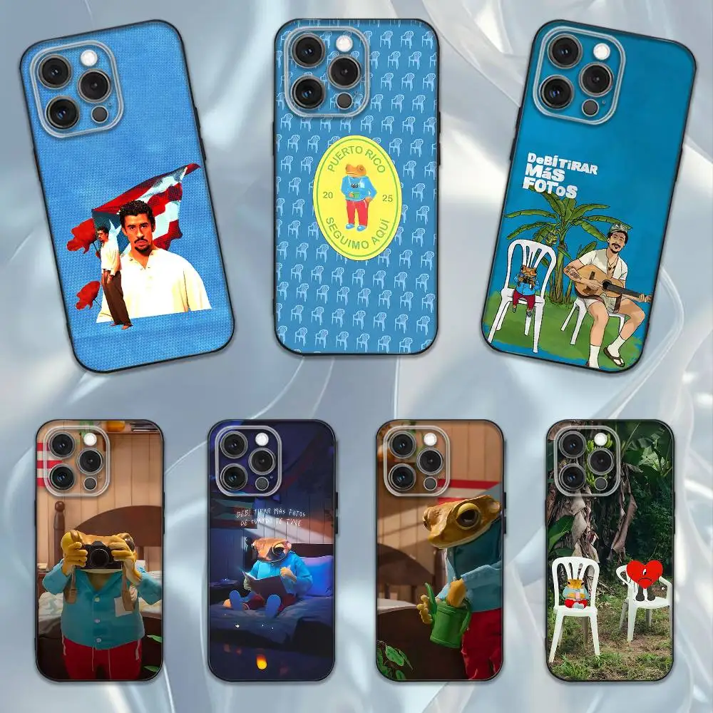 

DTMF Debí Tirar Más Fotos Bad Bunny Phone Case For iPhone 16 15 14 13 12 11 Pro Max Mini X XS 7 Plus 16E Shockproof Cover Fundas