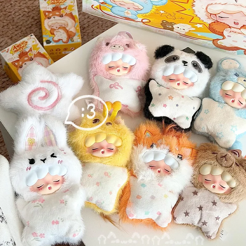 

Yumo Angry Animals Series Blind Box Cute Animal Doll Pendant Collectible Decoration Kawaii Mystery Box Birthday Surprise Gift
