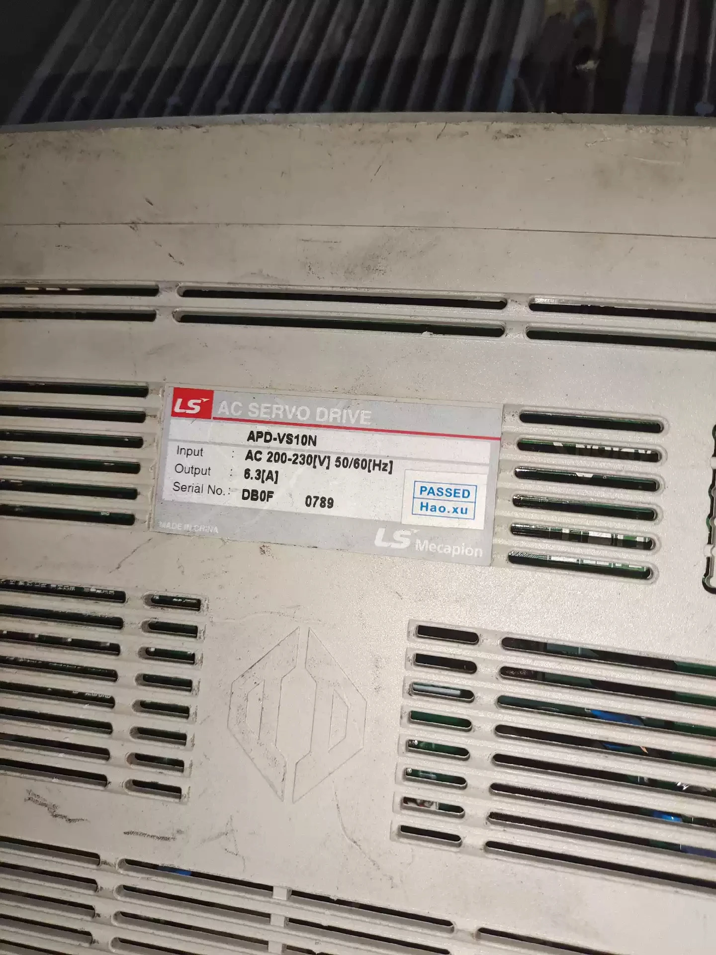 Servo Drive APD-VS10N untuk LS