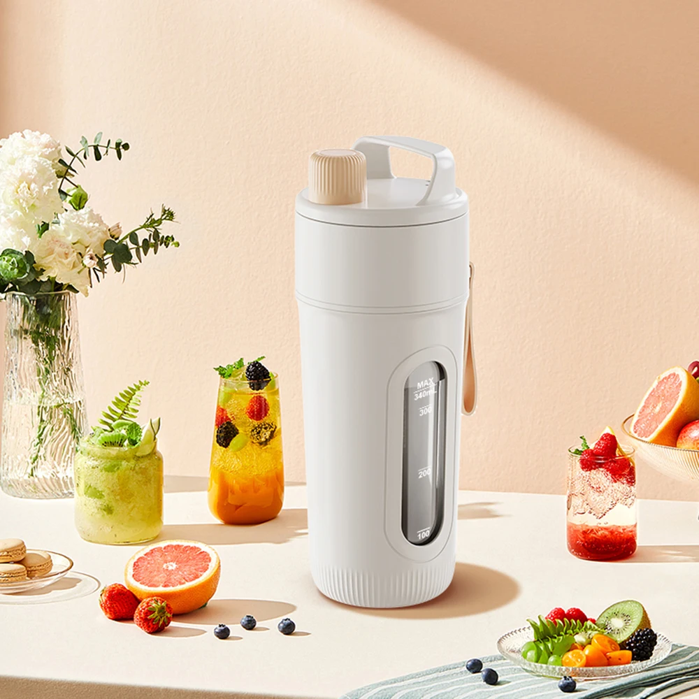 10 Blades Multi-function Juicer Mixer Grinder USB Rechargeable Mini Juicer Bottles Portable Juicer Blender