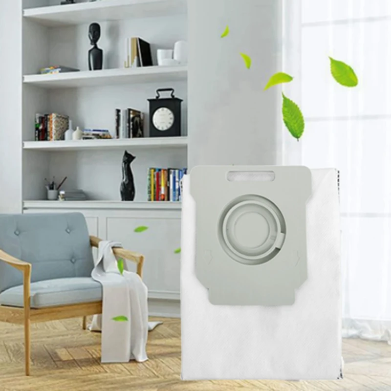 ถุงหูรูดสำหรับ iRobot Roomba I7 + I7 PLUS I3 I6 E5 E6 E7 S9 S9 + ชิ้นส่วนเครื่องดูดฝุ่นหุ่นยนต์ถ่านกัมมันต์ถุงหูรูด