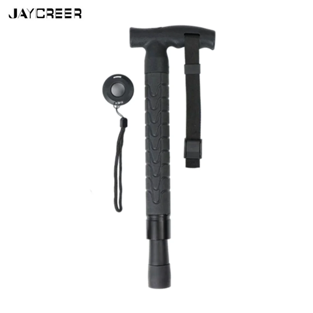 Bastón para caminar JayCreer con mango en T de fibra de carbono