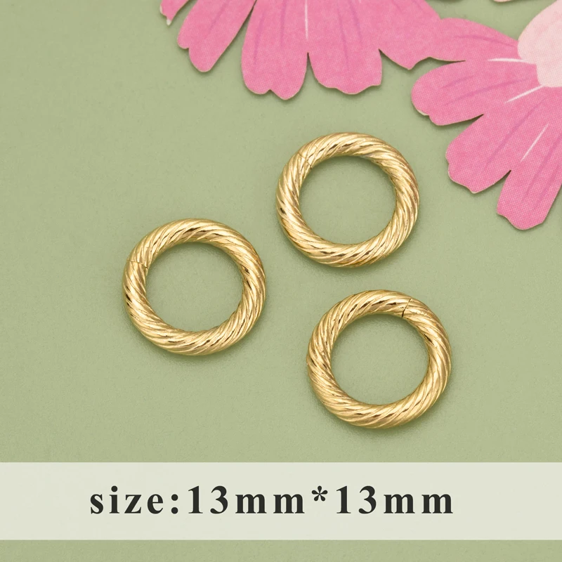 assoonas MC30, Schmuckzubehör, 316L-Edelstahl, nickelfrei, Schmuckteile, DIY-Anhänger, Ringe, Schmuckherstellung, 6 Stück/Set. – Detail 2