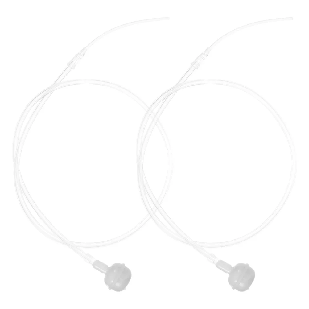 2 Pcs Breastfeeding Aid Bottle Reusable Tube Baby Part Infant Bottles Milk Auxiliary Plastic Replacement Hose for
