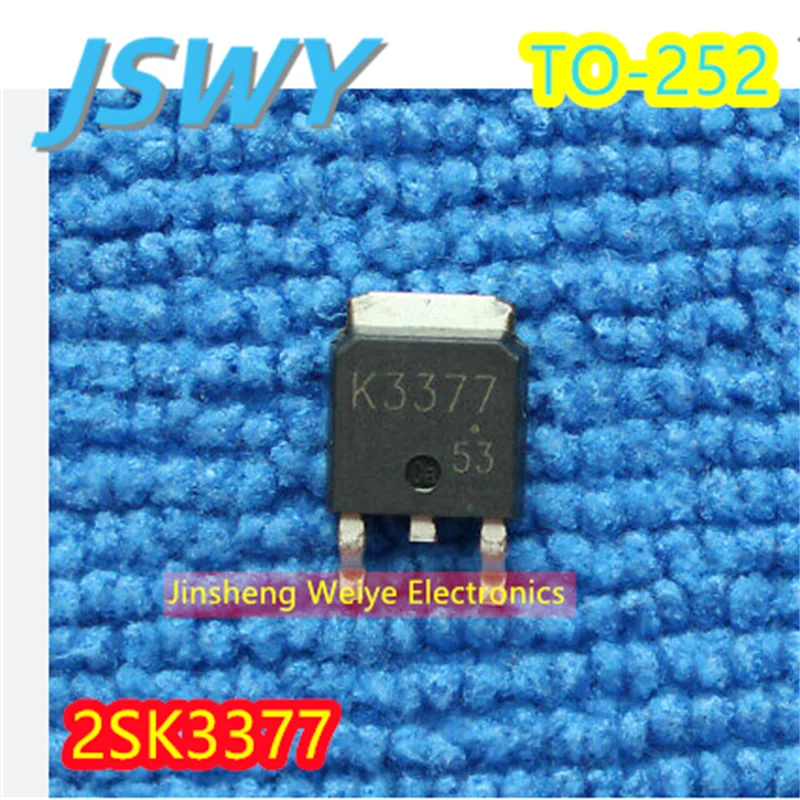 

5pieces/batch MOS tube 2SK3377 K3377 TO-252 package 60v 20A new original stock