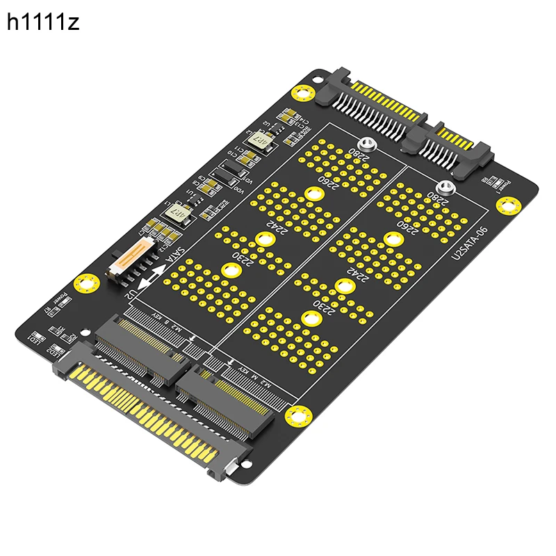 

Адаптер M2 SSD M.2 NVME M Key to U.2 SFF-8639 M.2 SATA B Key to SATA2.0 2,5 "плата преобразователя поддерживает 2230 2242 2260 2280 M2 SSD