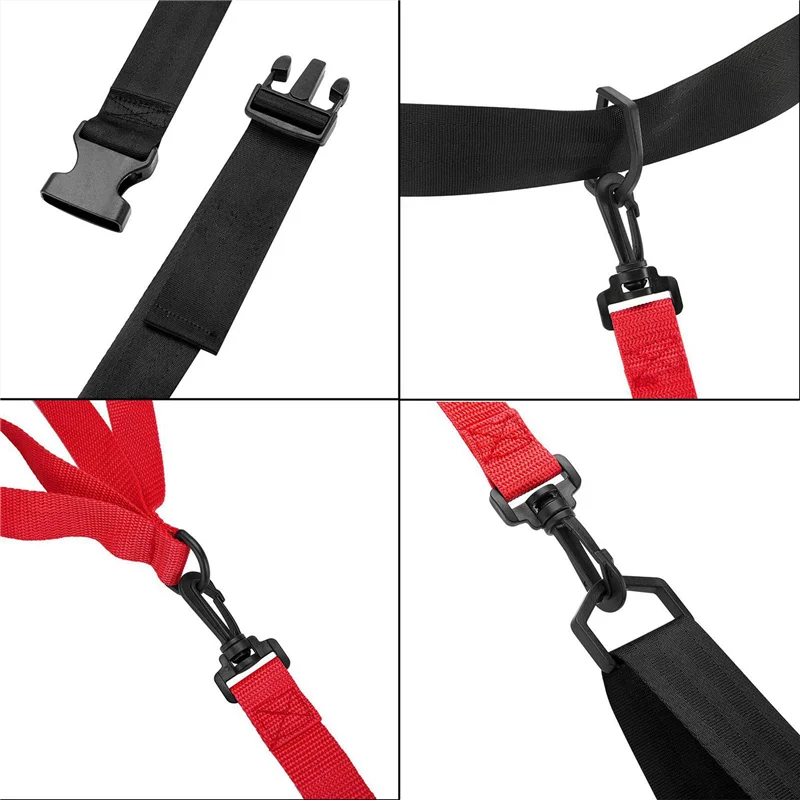 

NALFI-2X силовой тренировочный пояс для плавания, тренировочный пояс для плавания с парашютом для взрослых и детей