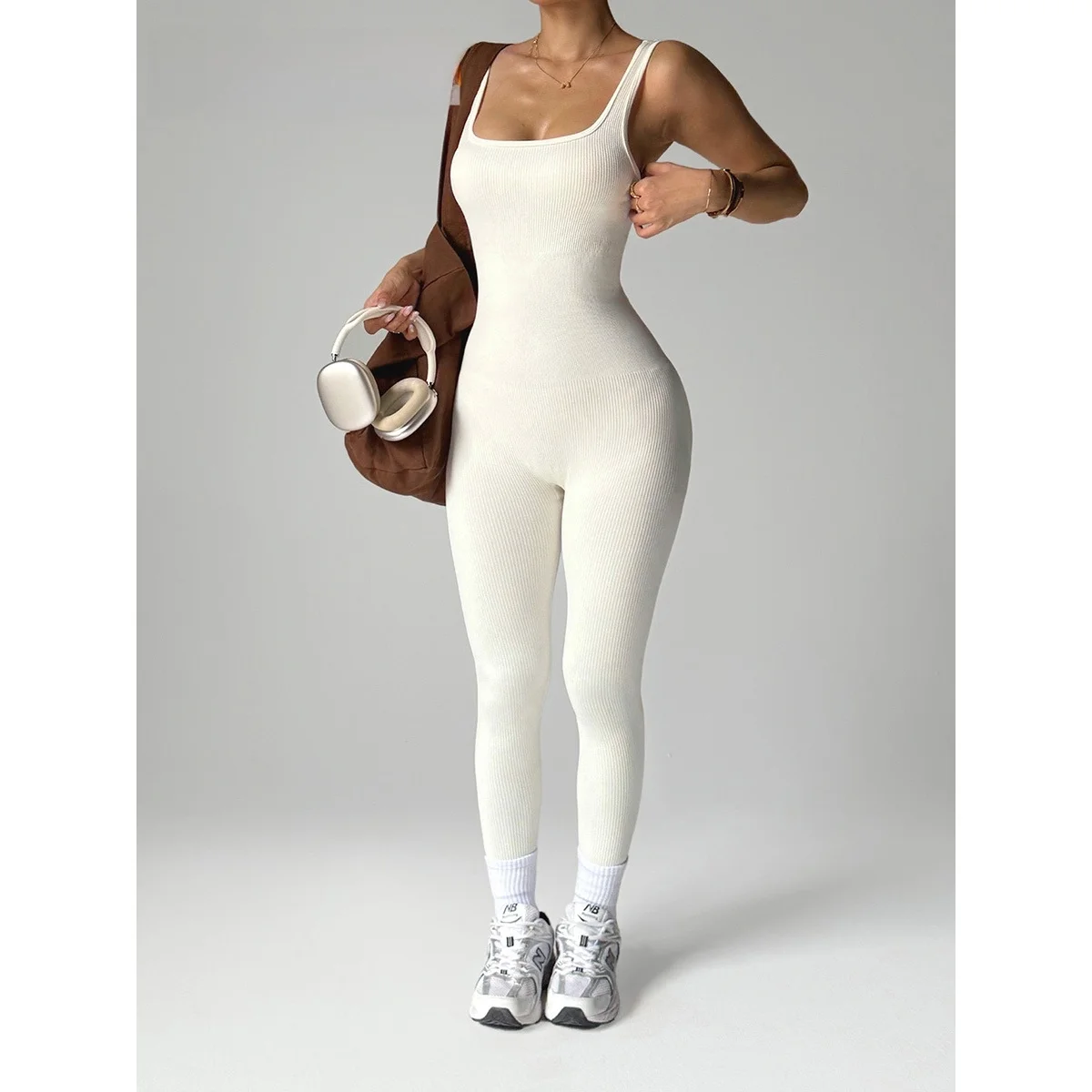 

Women's Yoga Fitn Sports Suit Outdoor Bal Long Pants High Waist Gym Exercise Ensemble Svel Monokini