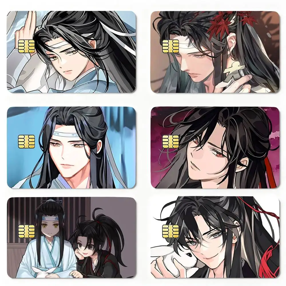 The Founder of Diabolism Mo Dao Zu Shi Decorative Waterproof Film Skin Cover Credit Card Stickers Debit Front Bank Bus Pass