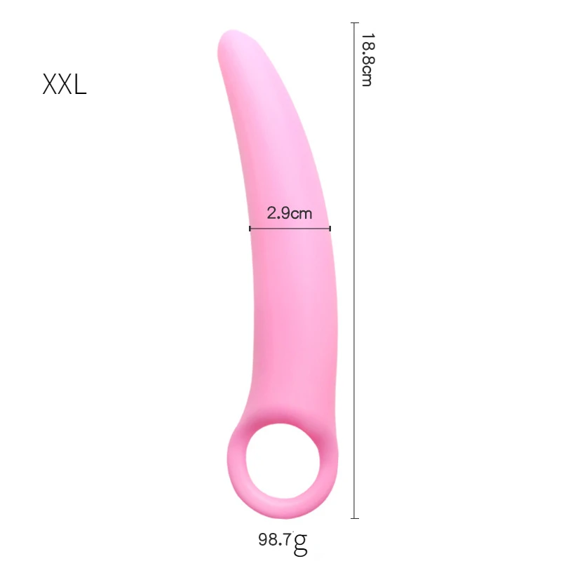 TleMeny New Silicone Crescent Anal Plug Female Butt Plug Dildo Anal Stimulation G-Spot Masturbation Adult Sex Toys For Women Men