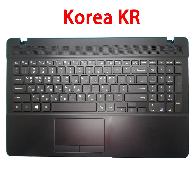 

Подставка для рук и клавиатура для ноутбука Samsung NP370B5L NP371B5L NP370E5L 370B5L 371B5L 370E5L английский, США, Корея, KR, верхний чехол, тачпад, новый