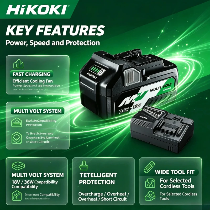 Аккумулятор HiKOKI 8.0Ah литий – обзор и цена Power Tools Hikoki