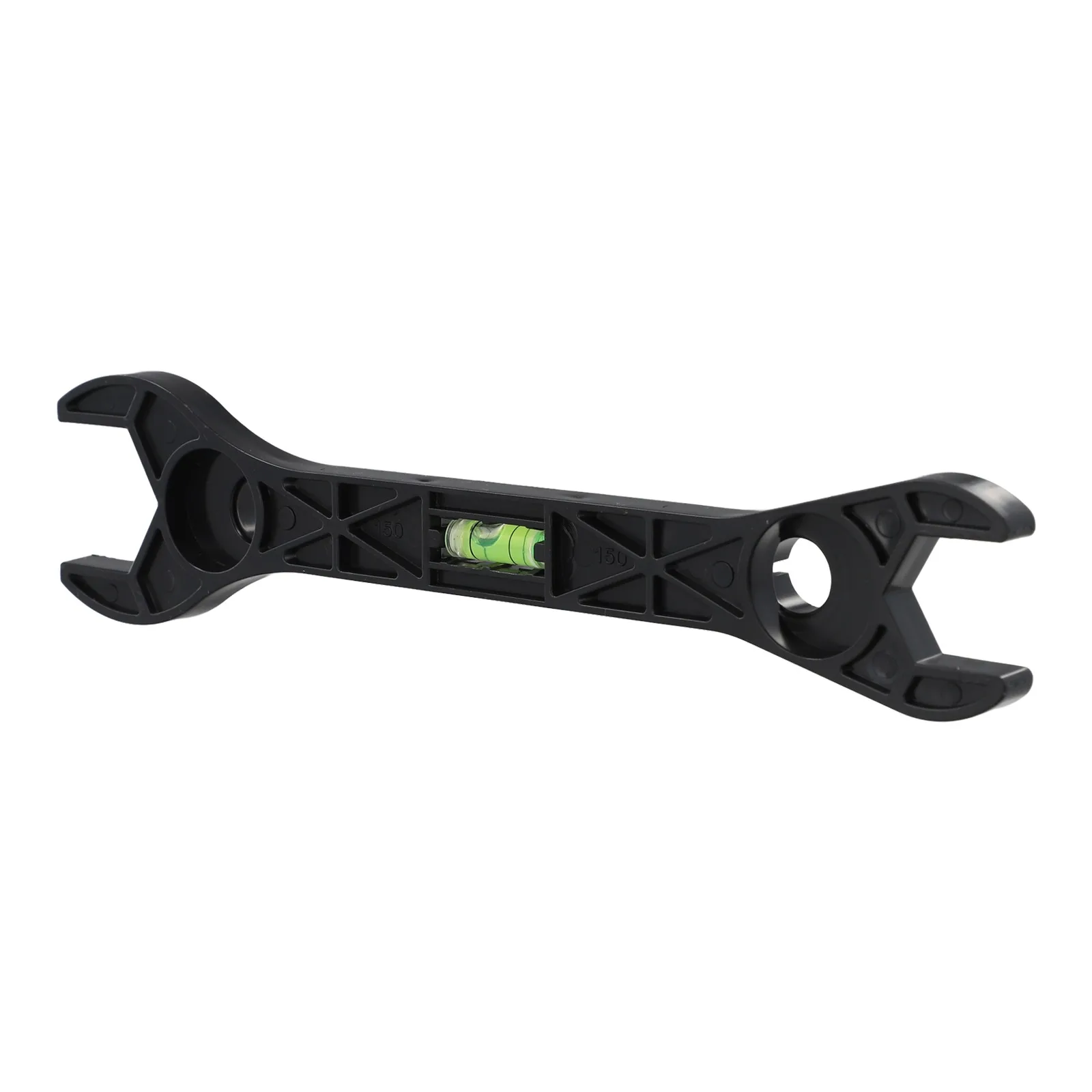 مفتاح دش مزدوج الرأس متعدد الوظائف مصنوع من البلاستيك عالي الكثافة مفتاح حمام خفيف الوزن لأدوات السباكة صنبور المنزلية