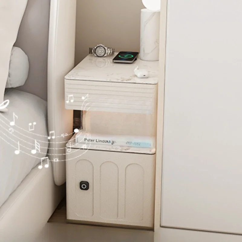 Side Table for Bedroom Easy to Clean Easy to Use Modern Design Long Lasting Space Saving Durable Build Reinforced Frame