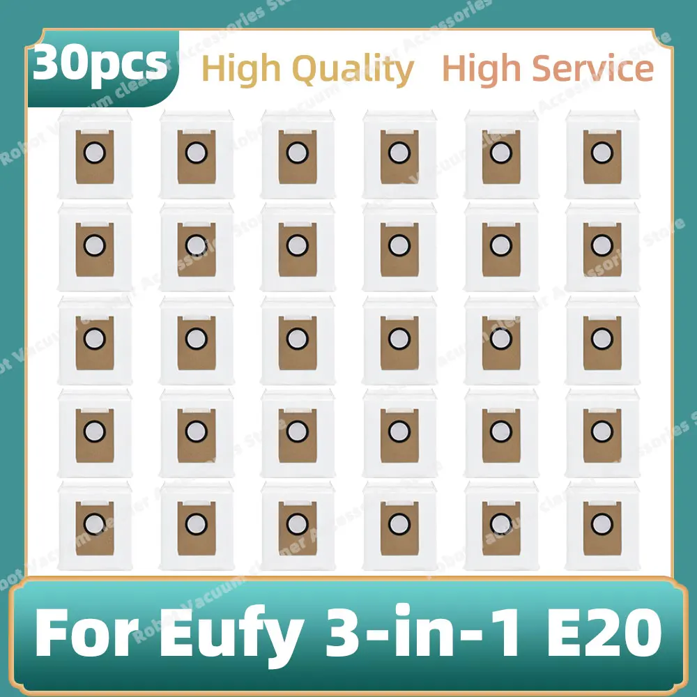 Совместимо с Eufy 3-в-1 E20. Запасные части для пылесоса и аксессуары для мешков для пыли.