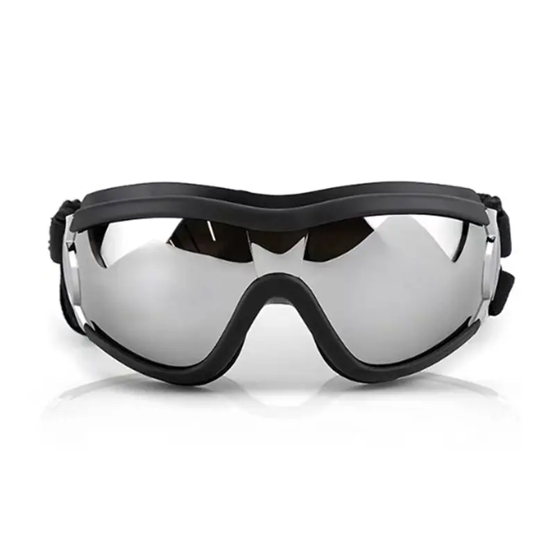 

ABXF-УФ/защита от ветровой пыли/запотевающие очки для собак, очки для домашних животных, одежда для глаз с регулируемым ремешком для средних или больших собак (1 шт.)