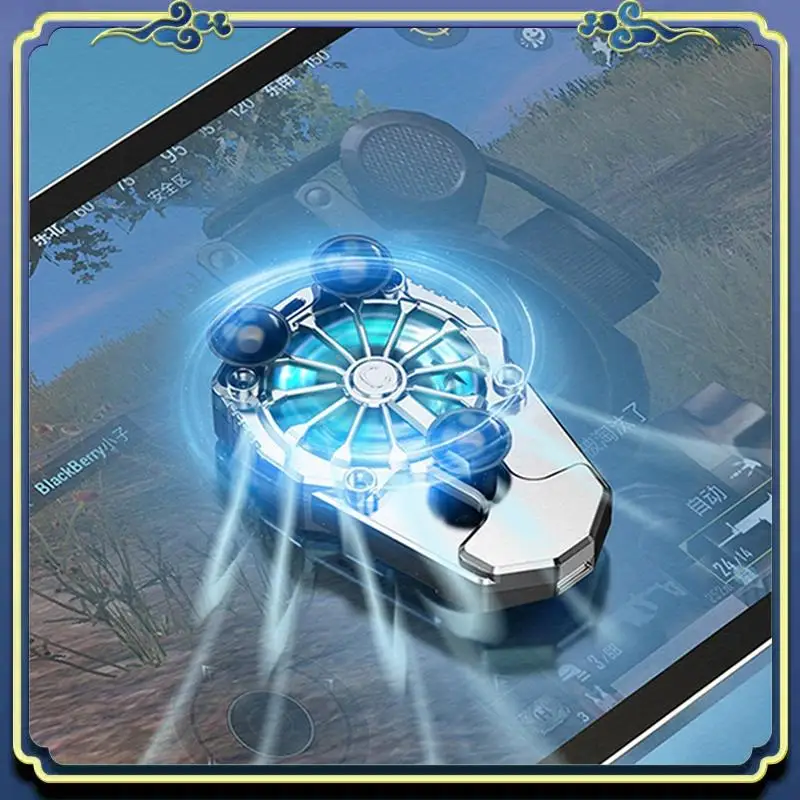 Mobile Phone Radiator P13 Charging Game Auxiliary Cooling Artifact Silicone Suction Cup Air Cooling Fan