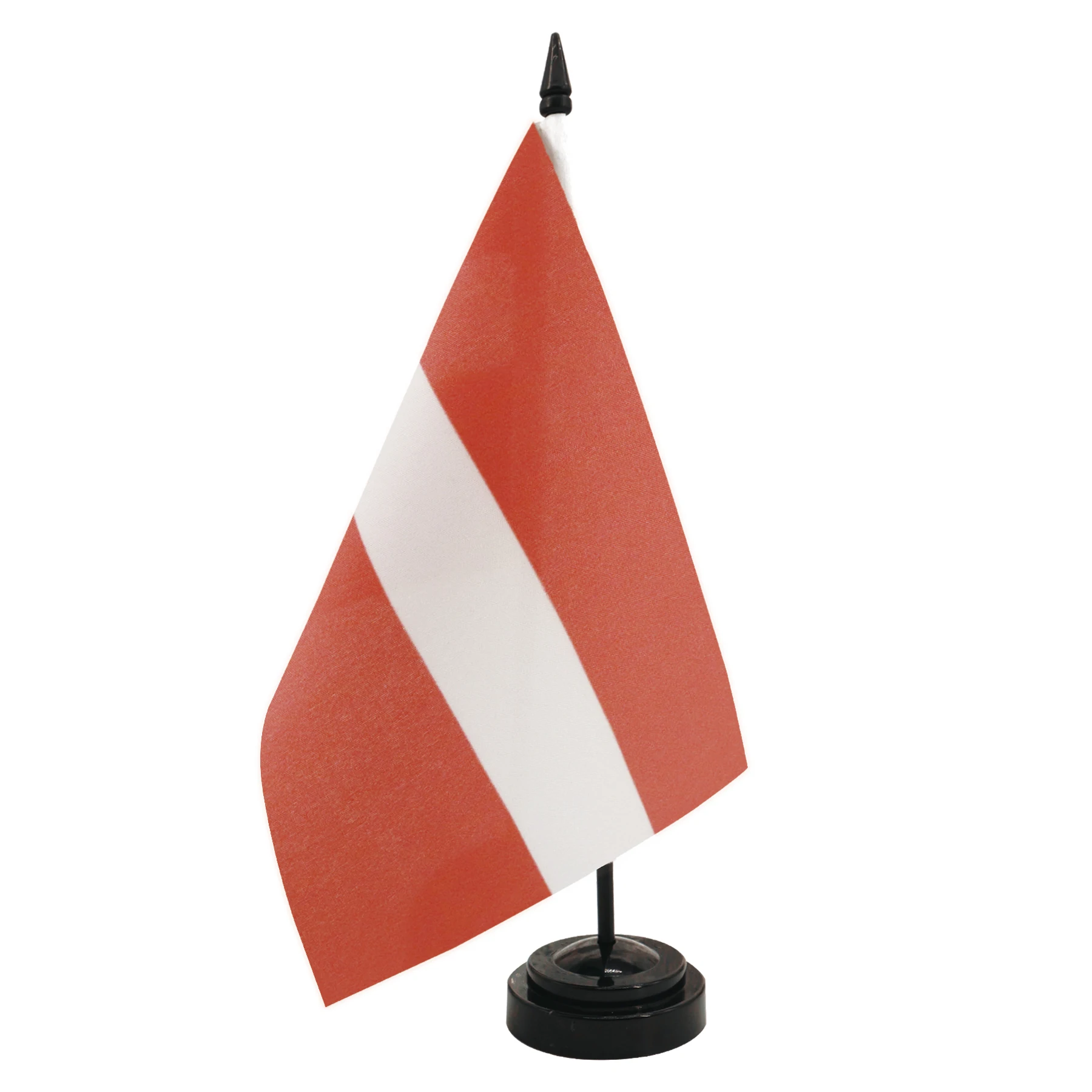 Latvia Desk Flag 5.5x8.3inch Conference Negotiation Flag Product Display Office Top Desk Ornaments Flags